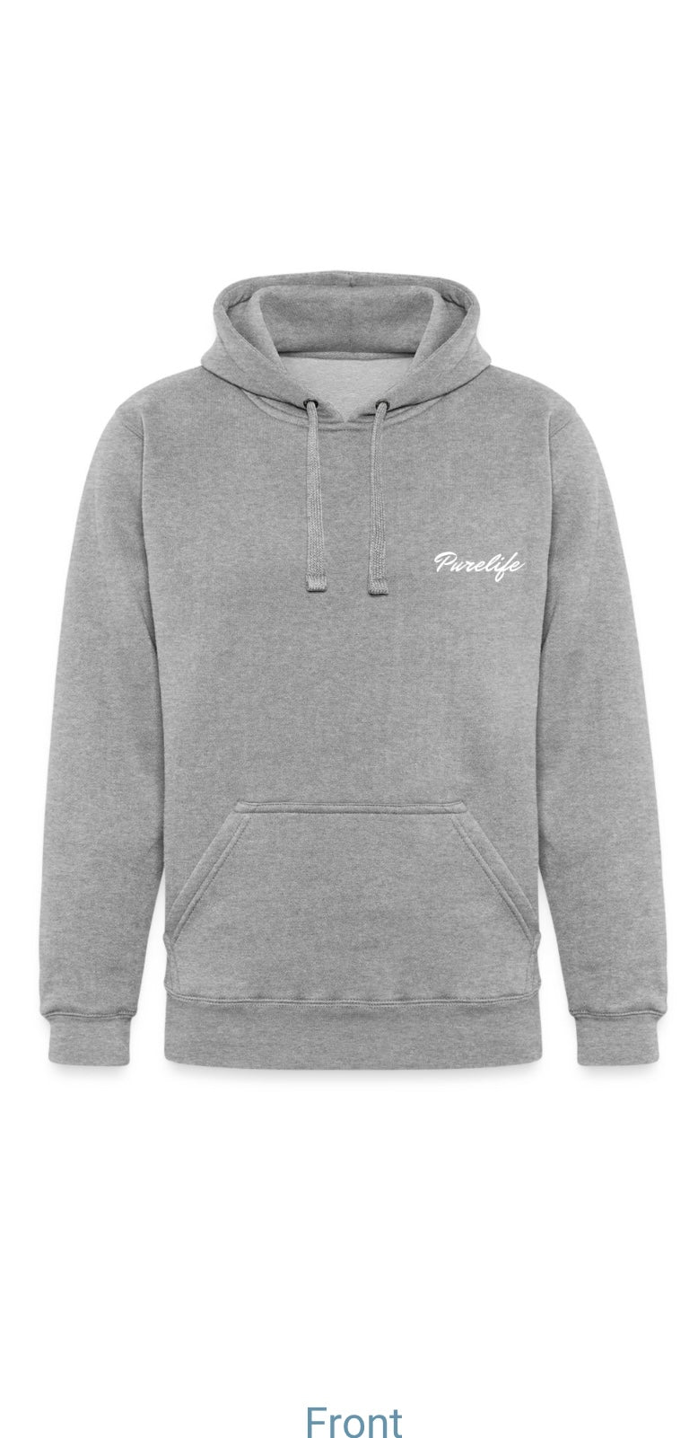 Purelife pull over hoodie